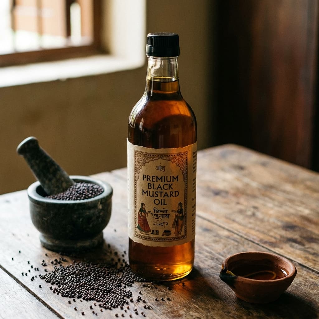 Black Mustard Oil - 1 L
