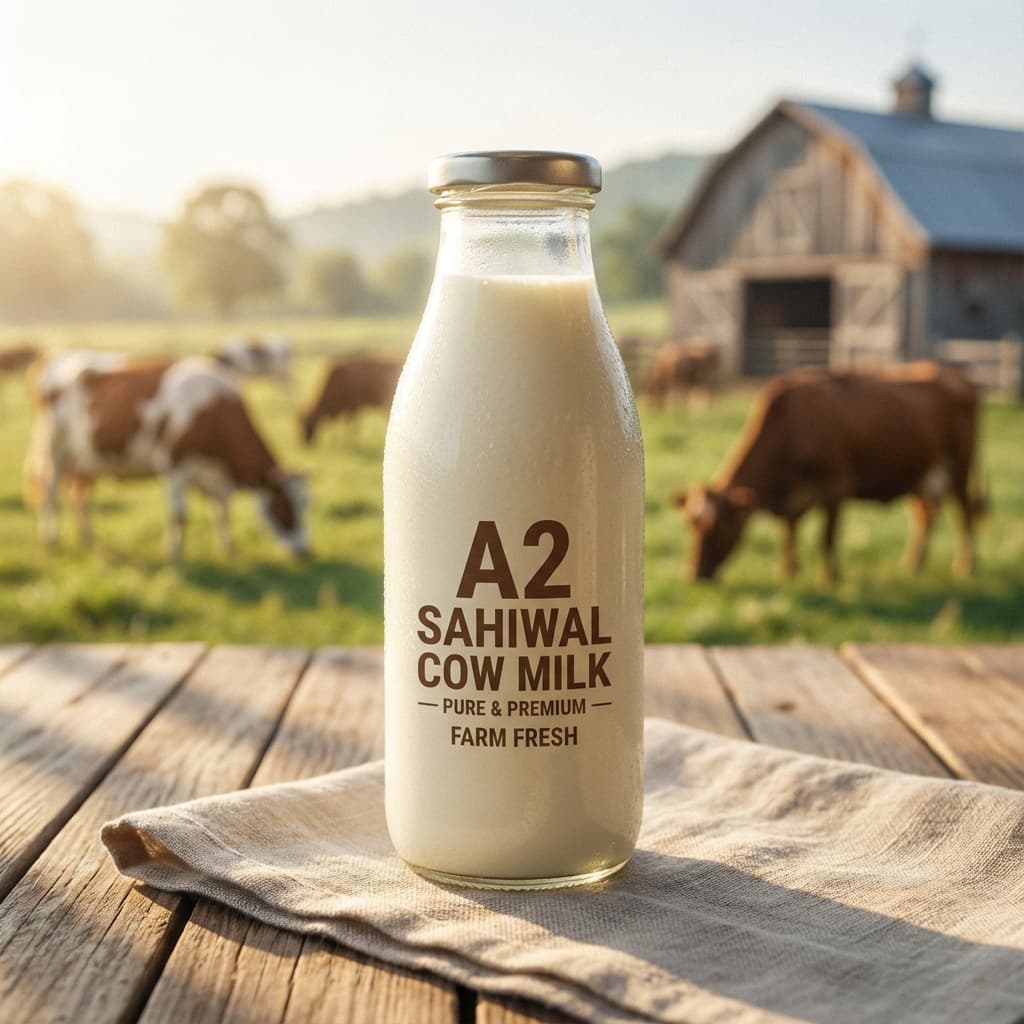 A2 Sahiwal cow milk - 1 L