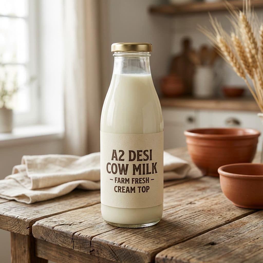 A2 Gir cow milk - 1 L